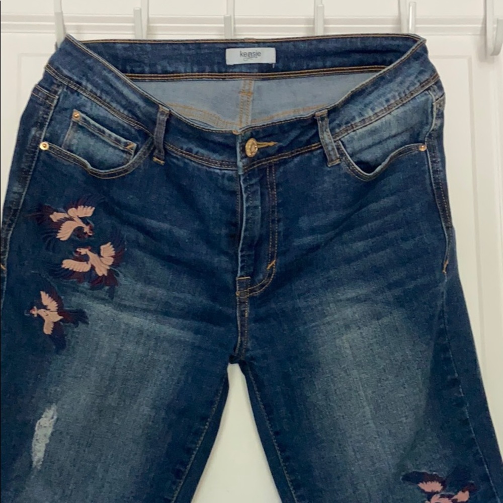 Blue Jeans with design